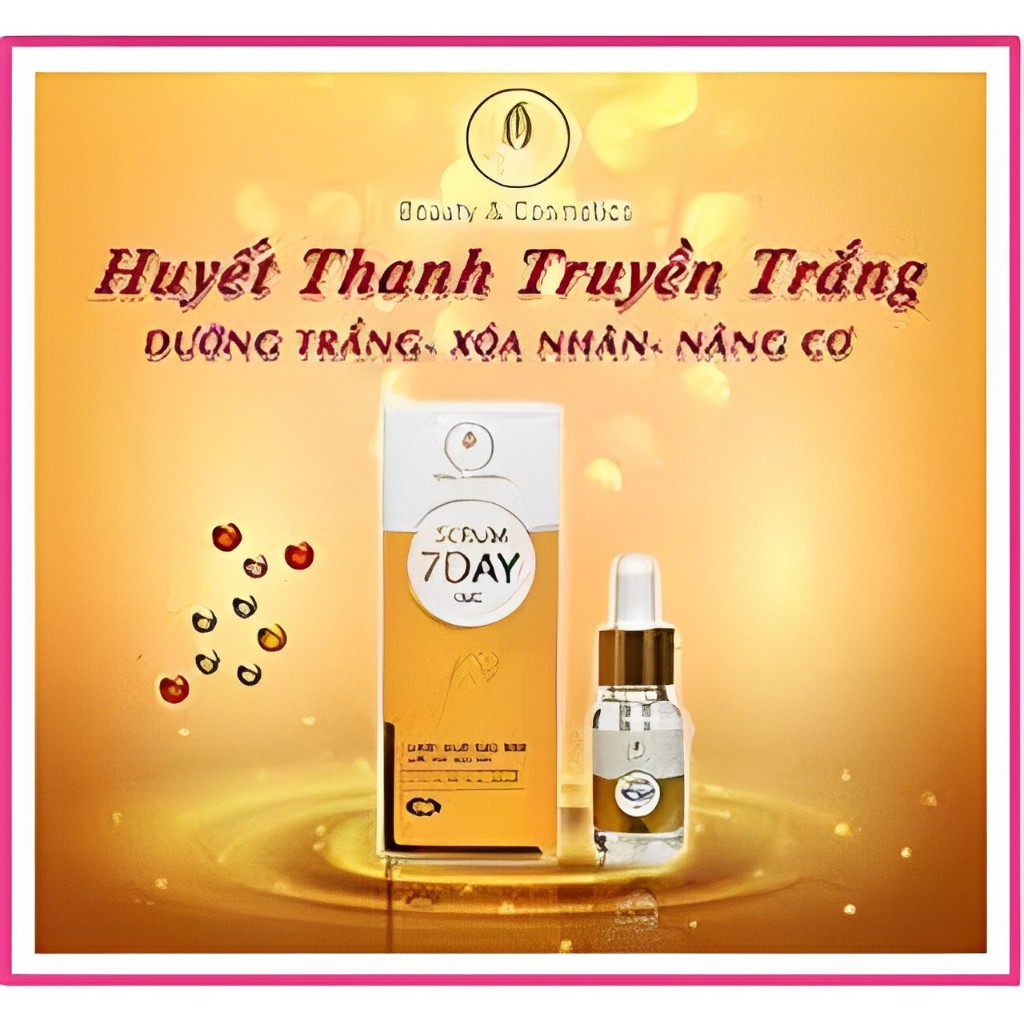 Serum 7 day olic dưỡng trắng mềm mịn