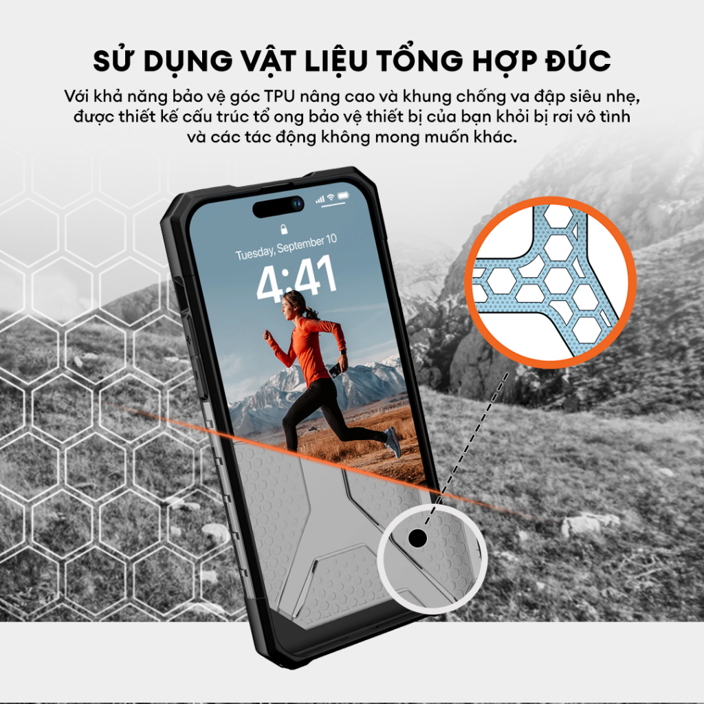 Ốp Lưng Chống Sốc UAG Plasma Cho iPhone 15 Pro Max [6.7 INCH]