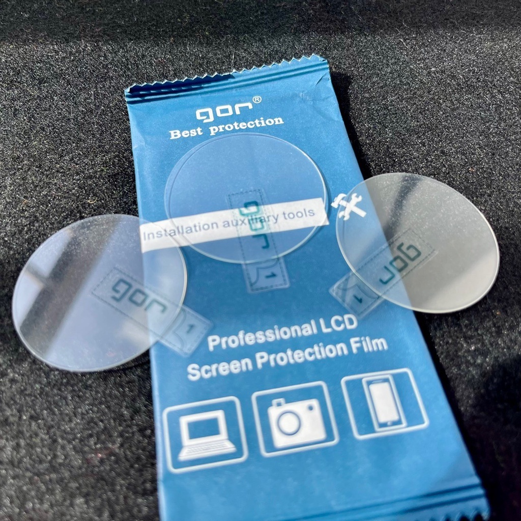 Bộ 3 Miếng Dán cường lực GOR cho Smartwatch Galaxy Watch 6/ Galaxy Watch 6 Classic - Hàng Chính Hãng