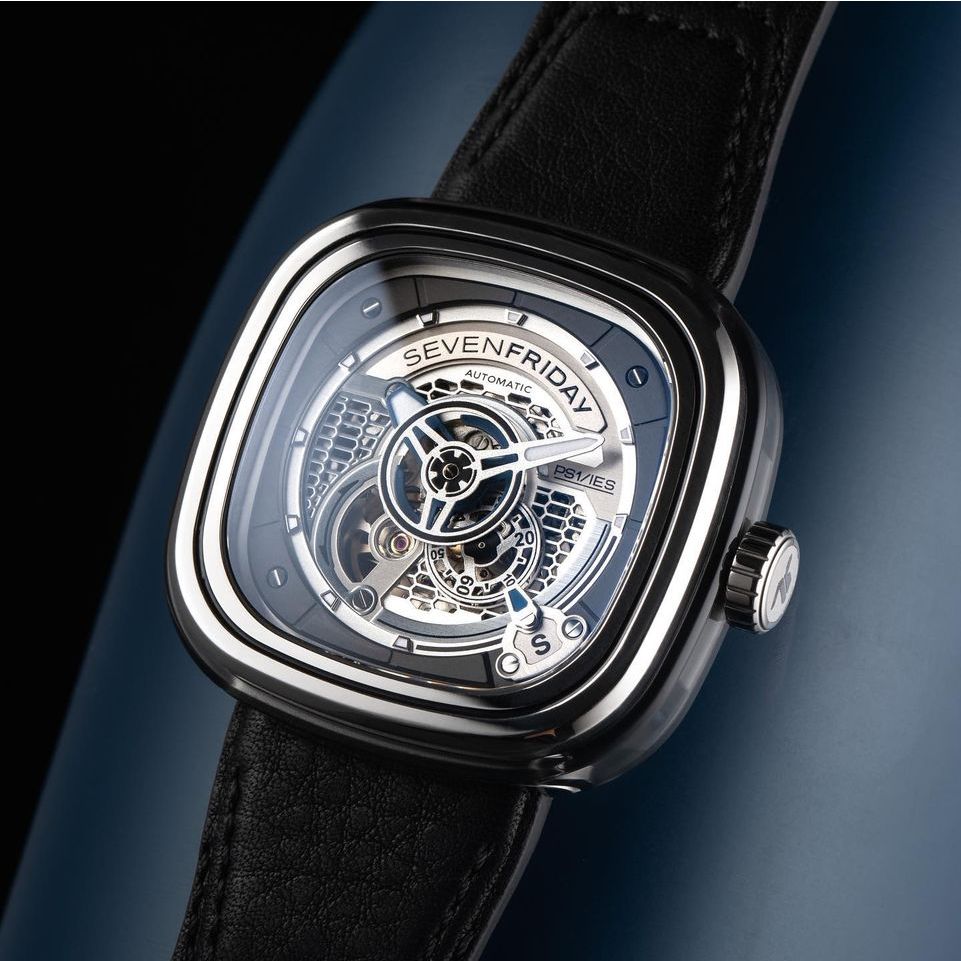 Đồng Hồ Cơ Nam Sevenfriday PS1/01, Máy Miyota Nhât Bảo Hành 2 Năm, Full Box Hộp, Sách, Thẻ, Khăn, Dây Cáou Tặng, Sticker
