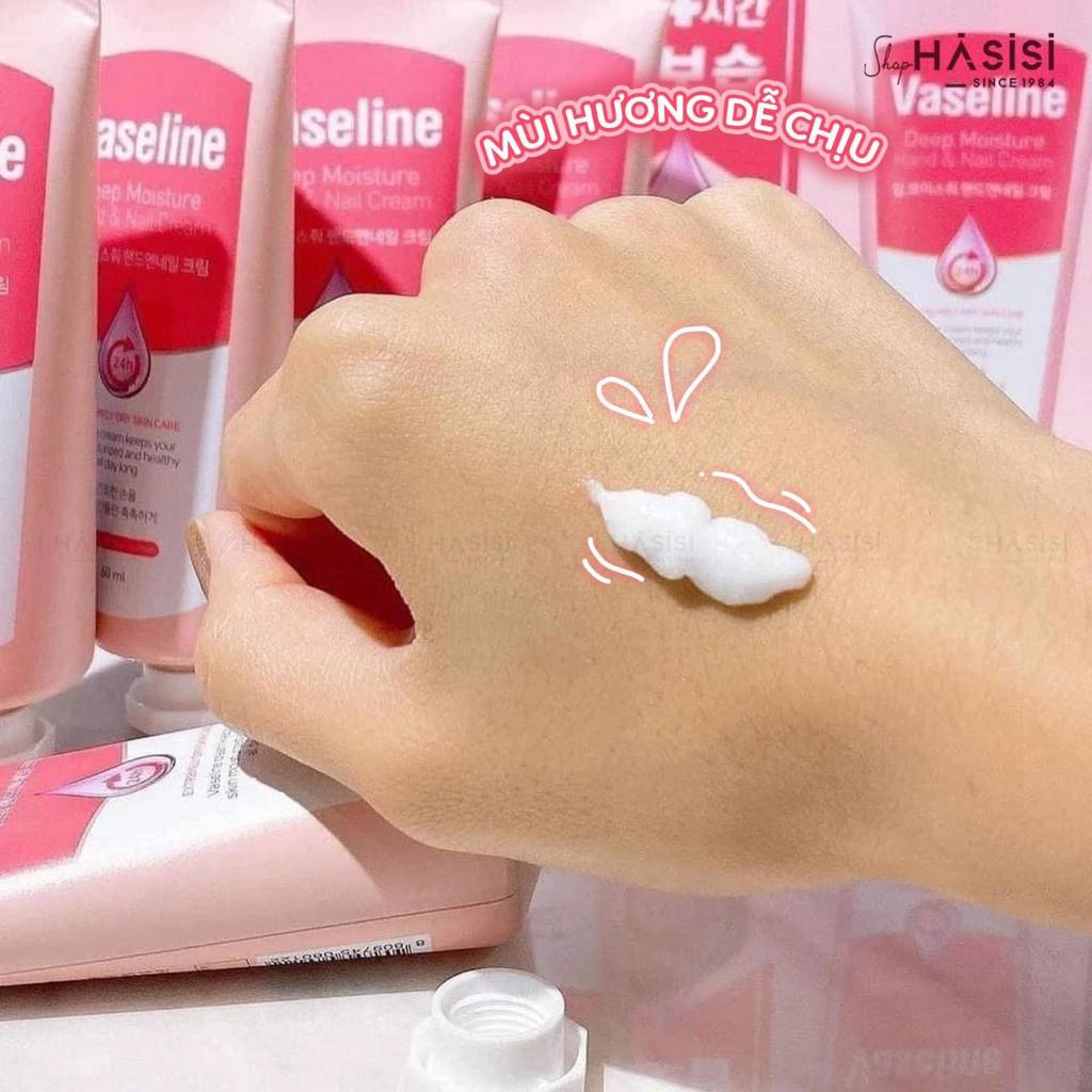 Kem Dưỡng Da Tay Và Móng VASELINE - Deep Moisture Hand & Nail Cream 60ml