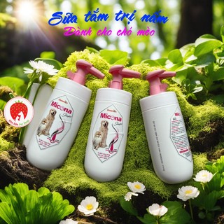 [ Bán sỉ ] Sữa tắm phòng trị nấm, viêm da cho chó mèo Micona shampoo