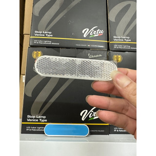Phản quang vespa piaggio clear & vàng