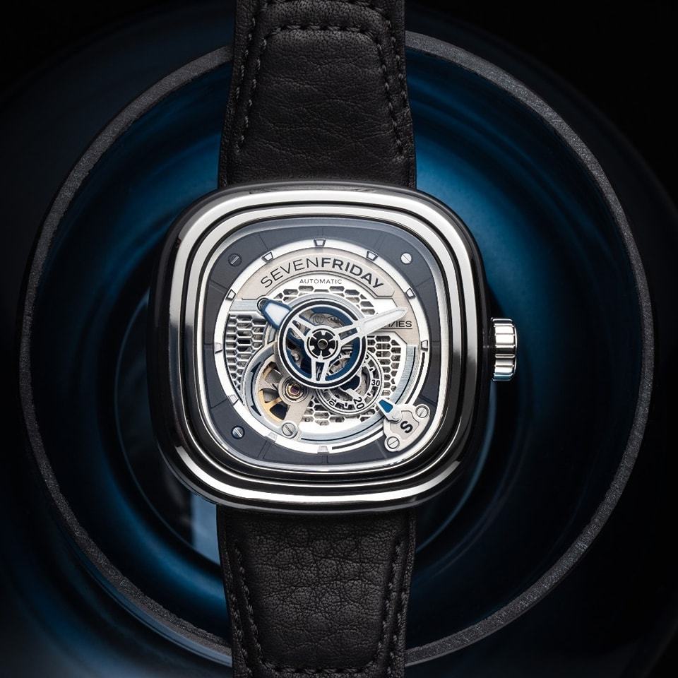 Đồng Hồ Cơ Nam Sevenfriday PS1/01, Máy Miyota Nhât Bảo Hành 2 Năm, Full Box Hộp, Sách, Thẻ, Khăn, Dây Cáou Tặng, Sticker