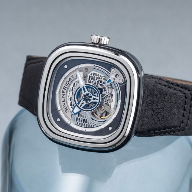 Đồng Hồ Cơ Nam Sevenfriday PS1/01, Máy Miyota Nhât Bảo Hành 2 Năm, Full Box Hộp, Sách, Thẻ, Khăn, Dây Cáou Tặng, Sticker