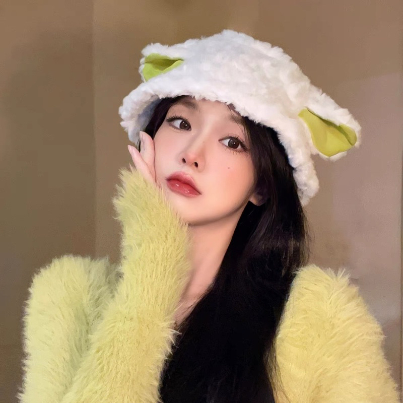 Mũ Lông Tai Cừu Siêu Mềm Mịn Cực Xinh