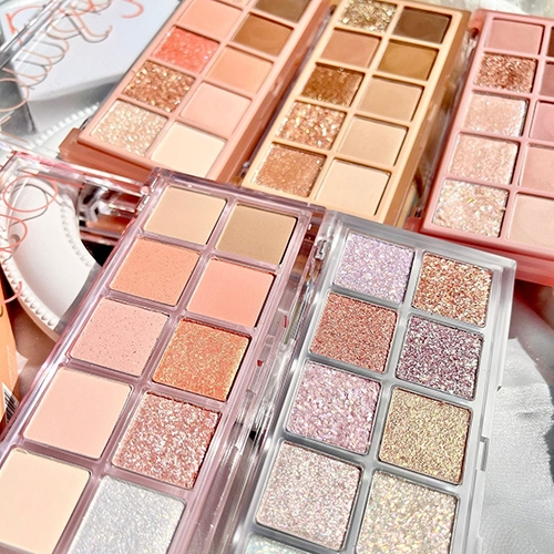 Bảng Phấn Mắt 10 Ô Romand Better Than Eye Palette - Nhũ - Phấn
