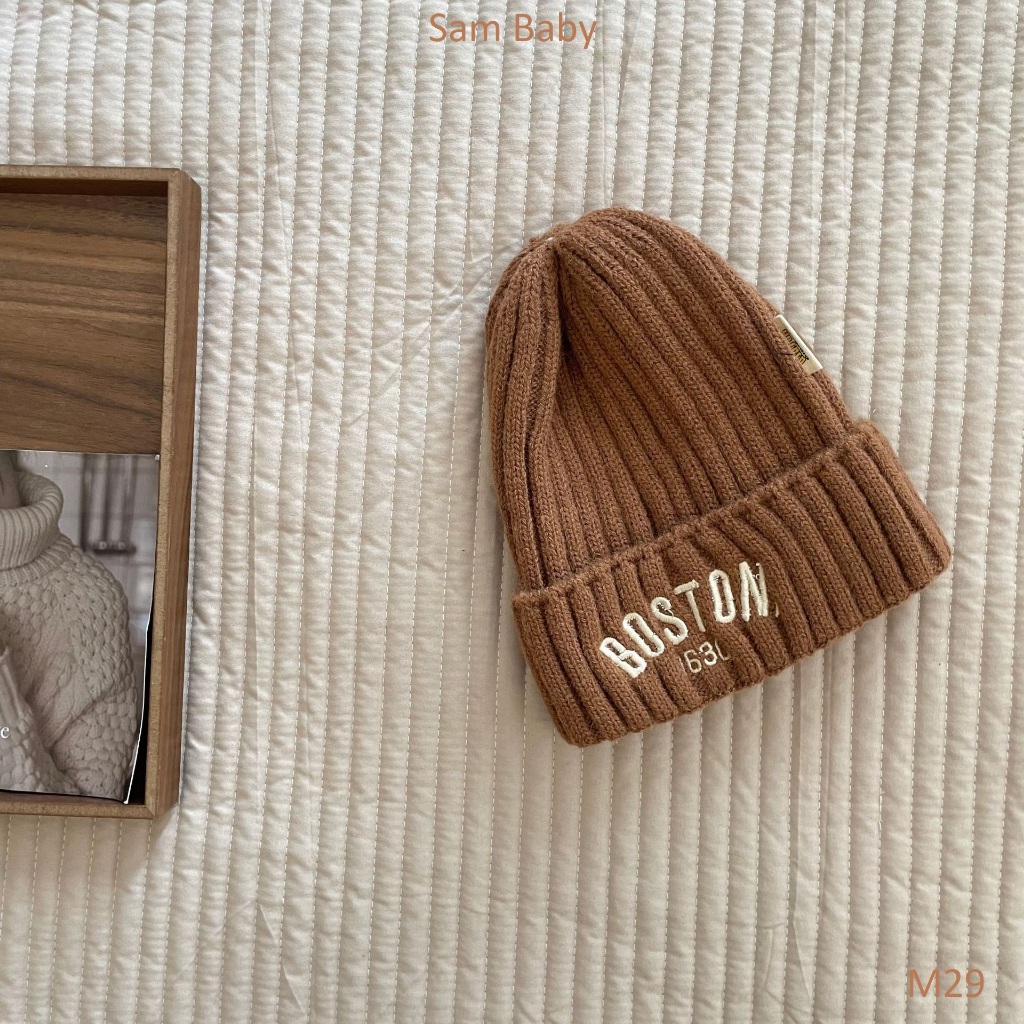 Mũ len BOSTON 1630 cho bé-Sam Baby-M29