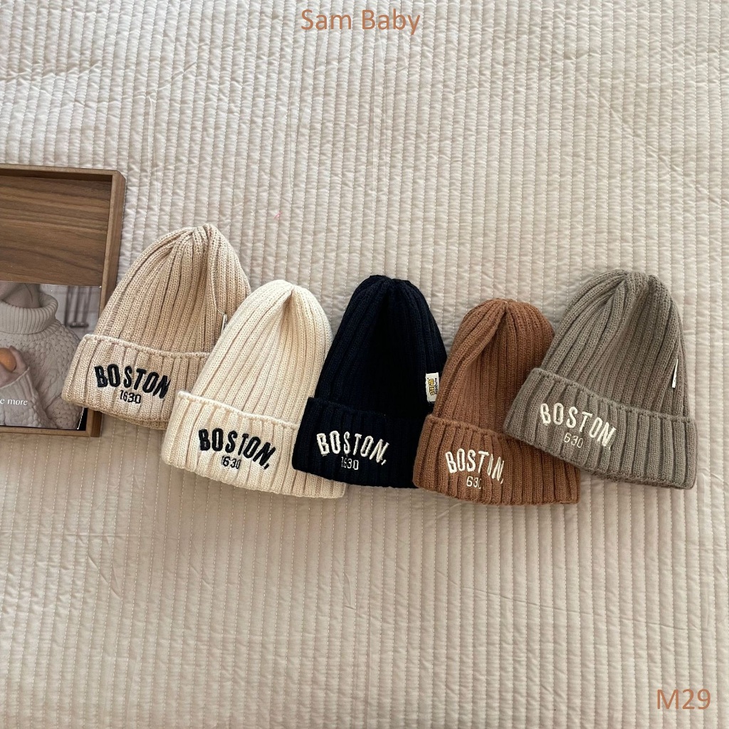 Mũ len BOSTON 1630 cho bé-Sam Baby-M29