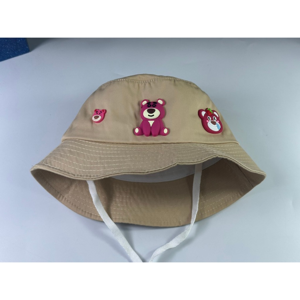 Mũ trẻ em có dây đính sticker cho bé từ 2 - 5 tuổi, M189