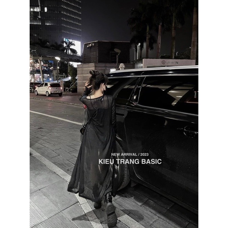 BIGSIZE HIẾU HIẾU - Áo khoác mỏng dáng dài 55-95kg