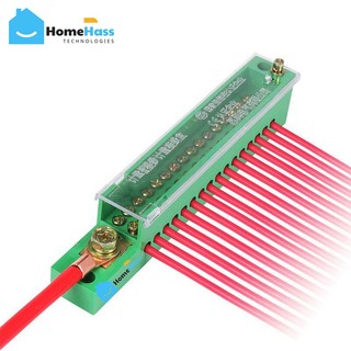Cầu đấu chia dây điện nhiều cổng 100a lắp tủ điện fz