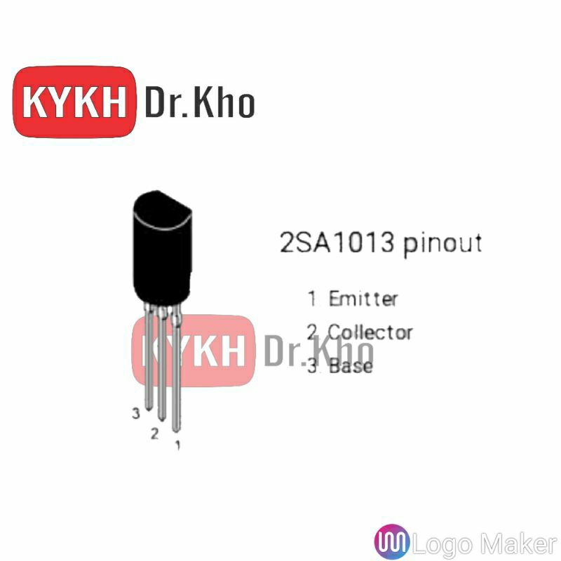 Transitor NPN-C2383, PNP-A1013, TO-92