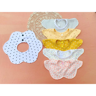 Yếm hoa chất cotton xuất dư bé gái