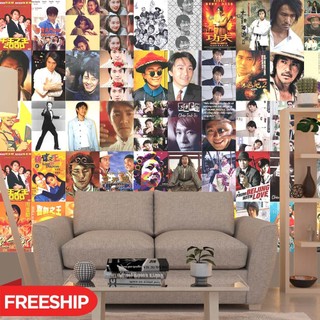 STEPHEN CHOW CHÂU TINH TRÌ - Set 50 Poster A4 dán tường trang trí decor quán nhà cửa STICKER FACTORY
