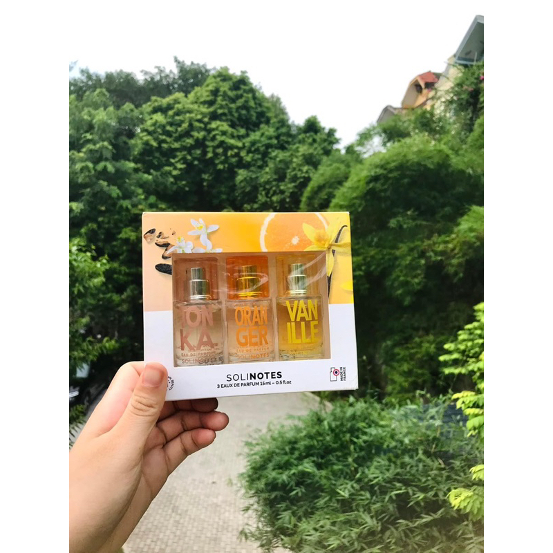 SÉT NƯỚC HOA SOLINOTES CERI SIER 15ml*3 Chai