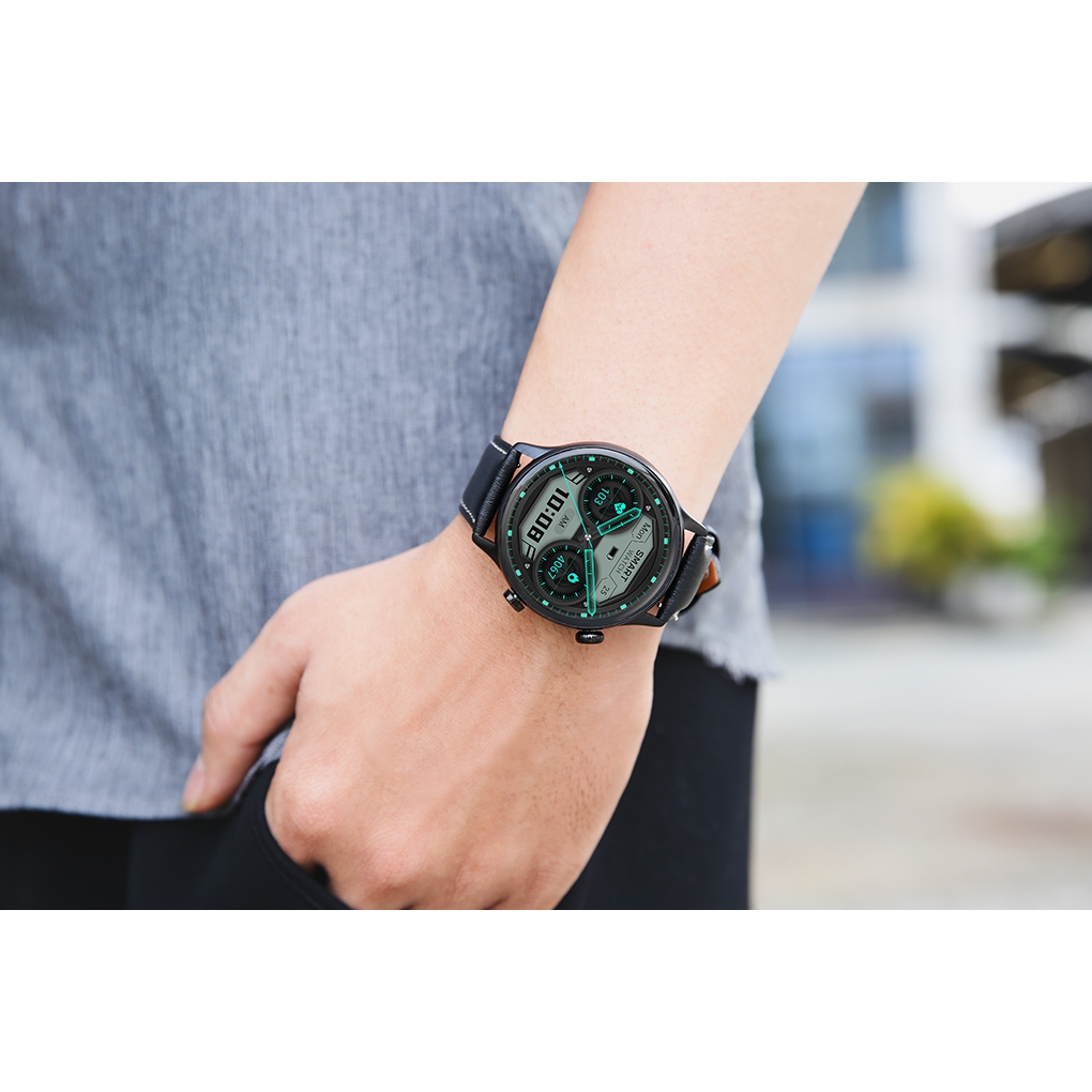 Đồng hồ thông minh BeFit Sporty 2 Pro 44.8mm Đen