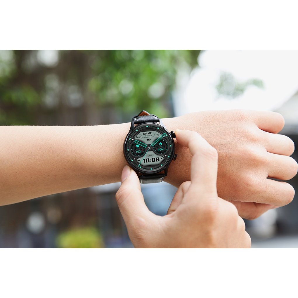 Đồng hồ thông minh BeFit Sporty 2 Pro 44.8mm Đen
