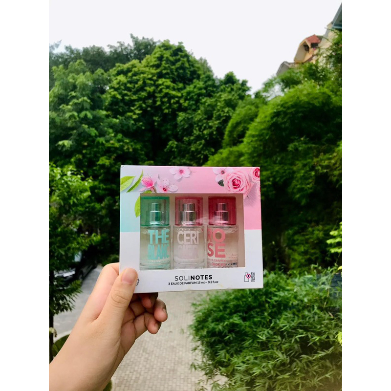 SÉT NƯỚC HOA SOLINOTES CERI SIER 15ml*3 Chai