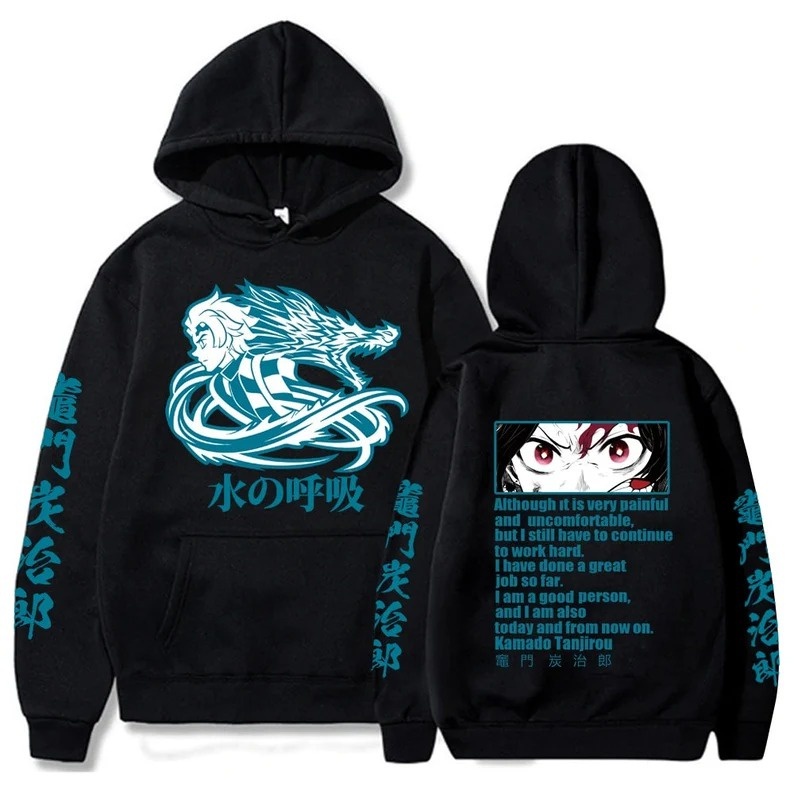 Áo Hoodie Anime Kimetsu No Yaiba Demon Slayer độc đẹp mẫu mới 2023
