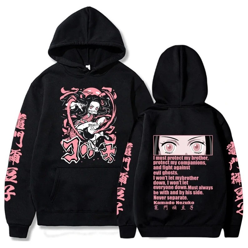 Áo Hoodie Anime Kimetsu No Yaiba Demon Slayer độc đẹp mẫu mới 2023