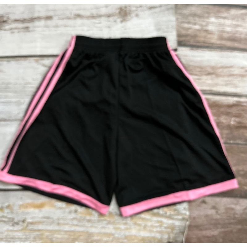 Quần đùi bóng đá vải thái tháng mát clb Miami đen pbml 2023