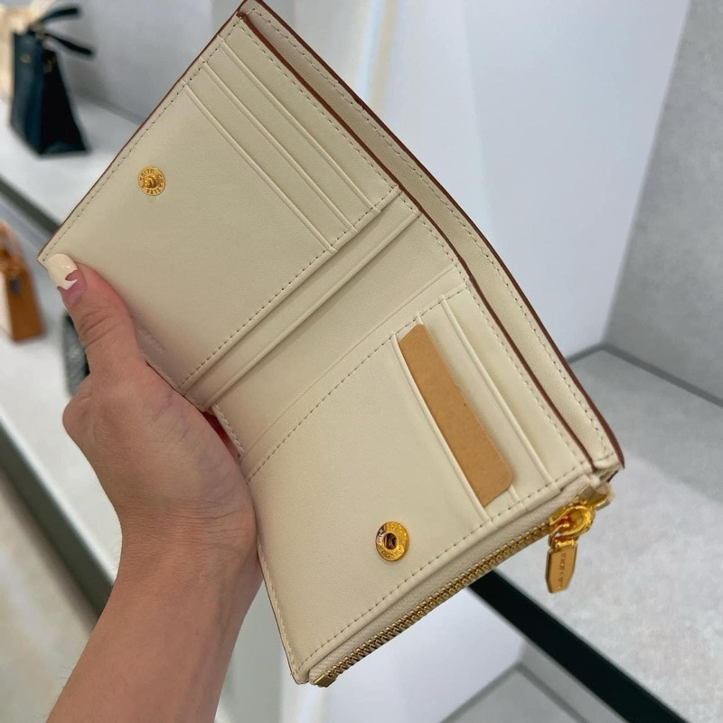 Ví gập mini CNKei top zip wallet