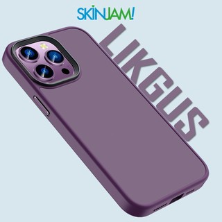 Ốp iP 15 Likgus Lưng Nhám Mờ iP 14Promax 14Plus 14Pro 13Pro 13Promax 12 Pro Max Chính Hãng Likgus