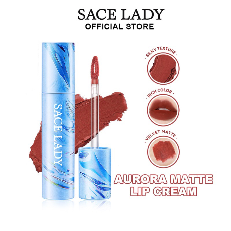 Son môi SACE LADY 6 màu lựa chọn cao cấp 3g