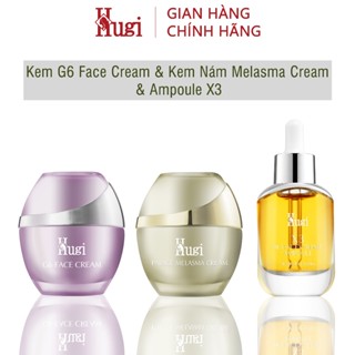 [HuGi] Kem Face Nám + Kem Face G6 + Ampoule X3 Chính Hãng HuGi Beauty