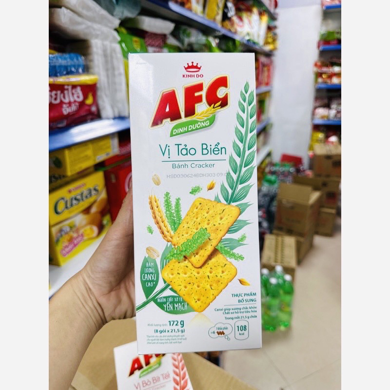 Bánh AFC dinh dưỡng ăn sáng 172g