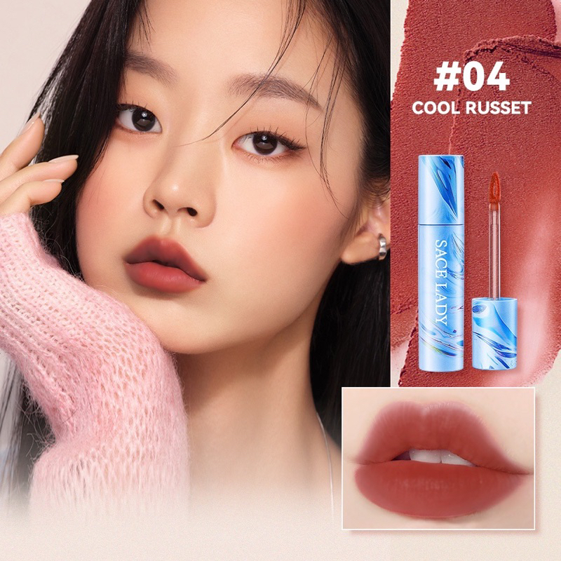 Son môi SACE LADY 6 màu lựa chọn cao cấp 3g