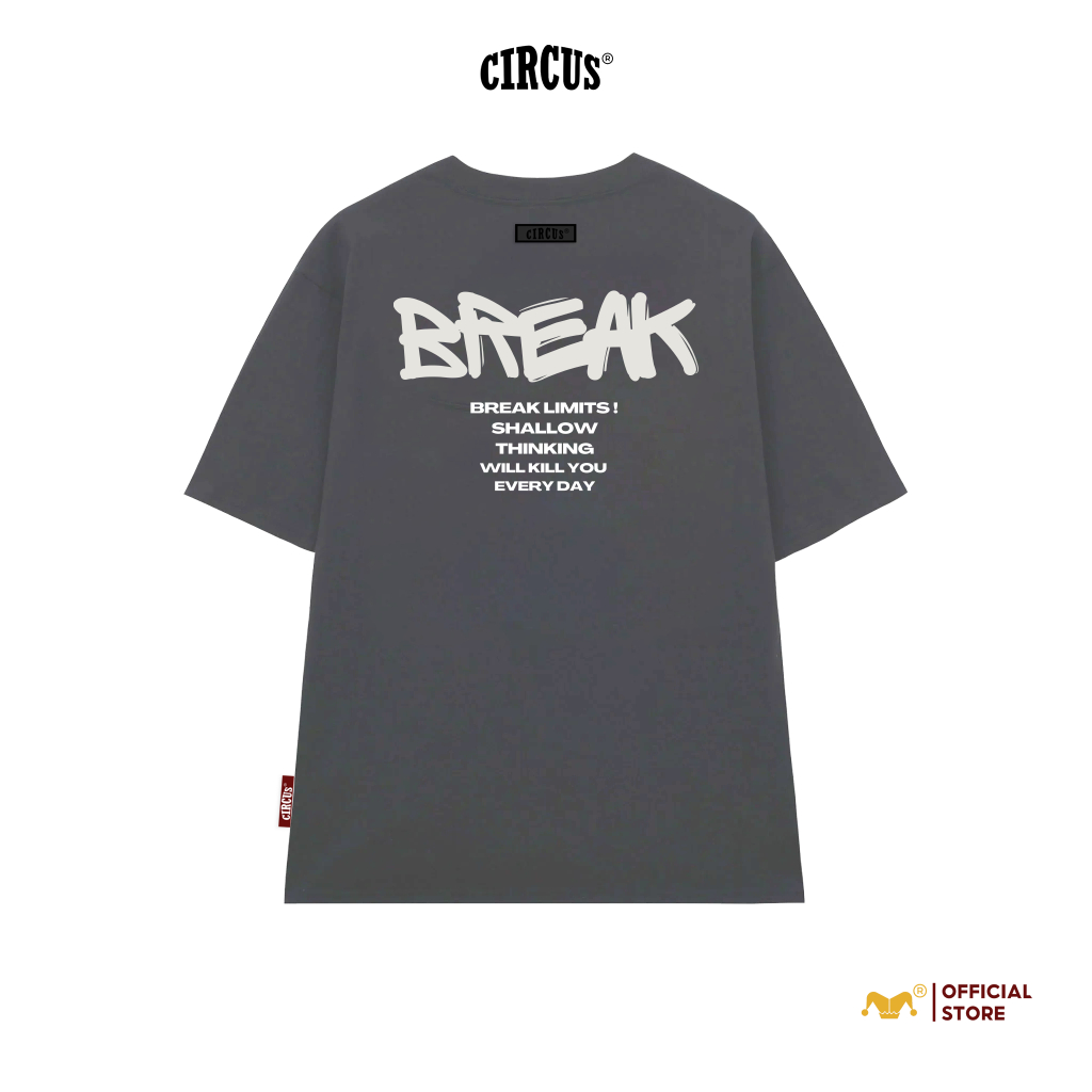 Áo thun unisex oversize Local Brand Circus 100% Cotton - Mã Basic B13