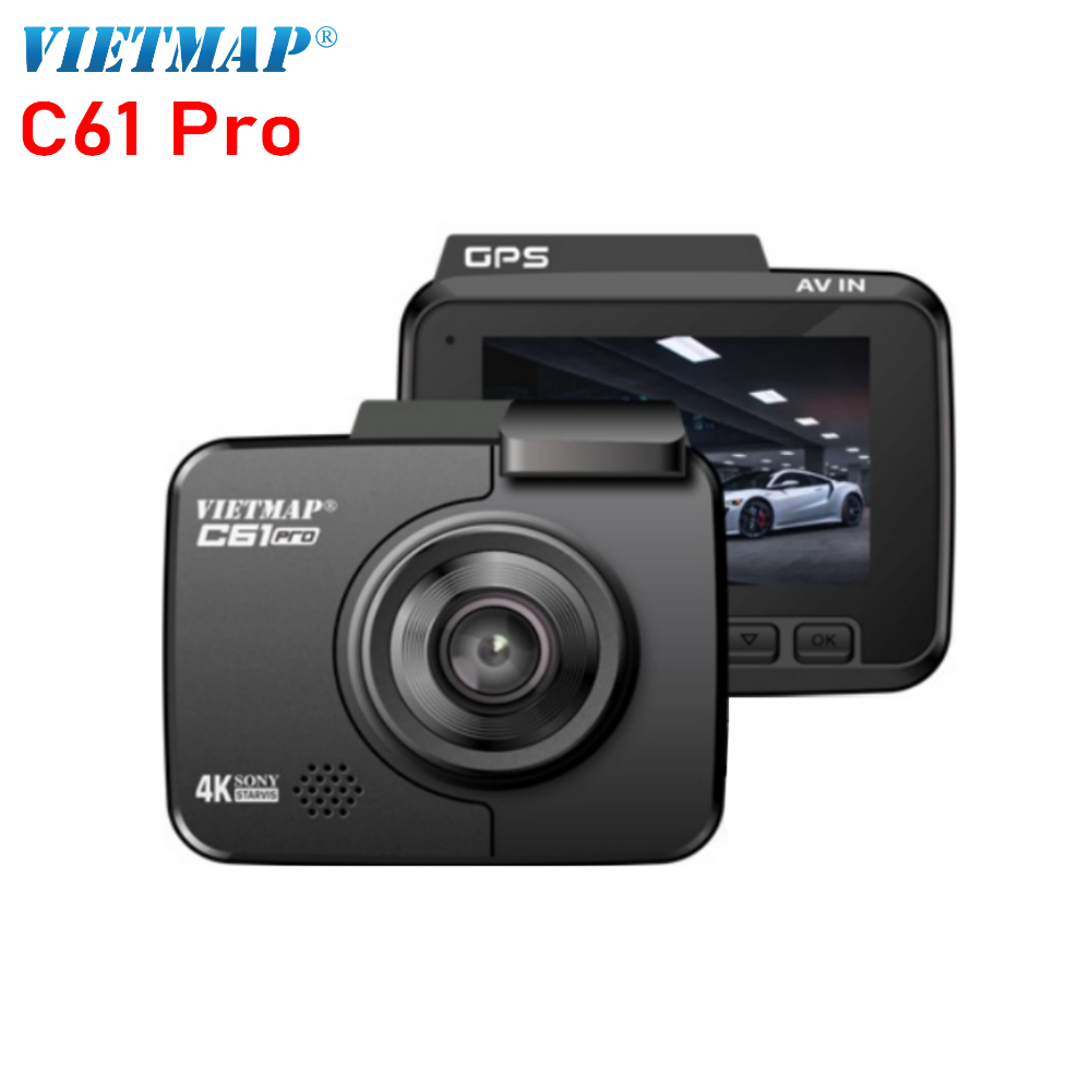 Vietmap C61 Pro - Camera Hành Trình Cảnh Báo Giao Thông - Bảo Hành Điện Tử 12 Tháng Chính Hãng Vietmap
