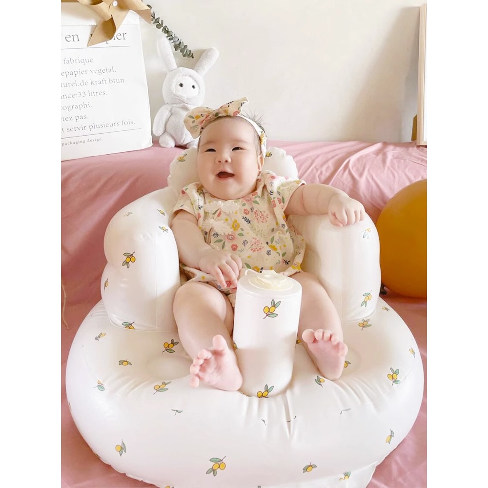 Ghế tập ngồi cho bé,Ghế hơi tập ngồi bơm hơi tự động hàng chính hãng
