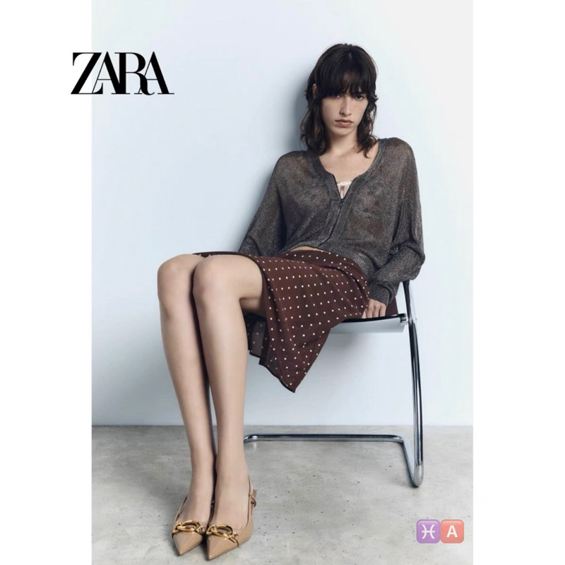 Giày sục zar mấu mới 2023_ sục dáng sandanl hottren phong cách nhẹ nhàng _Giày sục khoá xích gót 3cm