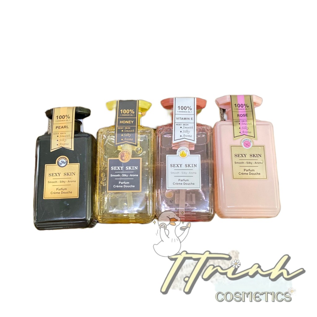 Sữa tắm nước hoa sexy skin 600ml chính hãng Pháp