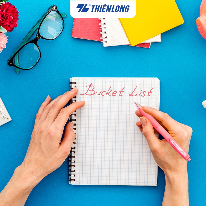 Bút Gel B Thiên Long Flexoffice FO-056 - Mực tiêu chuẩn châu Âu - Túi 10 màu mực - Phù hợp nhu cầu mỹ thuật, đánh dấu