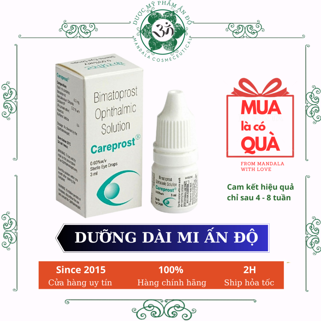 Dưỡng dài mi Careprost 3ml