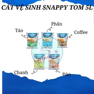 Cát vệ sinh Snappy Tom 5L cho mèo