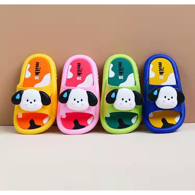 Dép Sandal Ba Chiều Chống Trượt Thoải Mái Chống Mài Mòn Họa Tiết Hoạt Hình Dễ Thương Cho Bé Gái Bé Trai