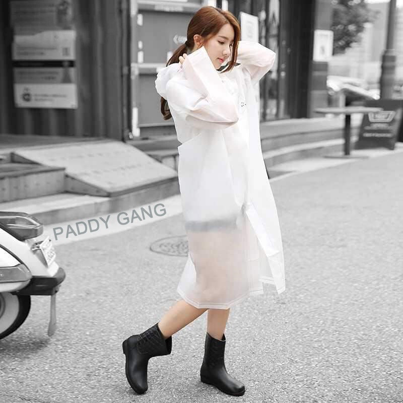 Áo Mưa Đi Xe Máy Chống Nước, Áo Mưa Măng Tô, Áo Mưa Bộ Người Lớn 2 Đầu Chống Thấm