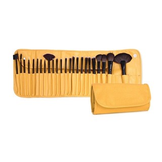 Bc10 - bộ cọ chuyên nghiệp 24 cây & bóp da vàng