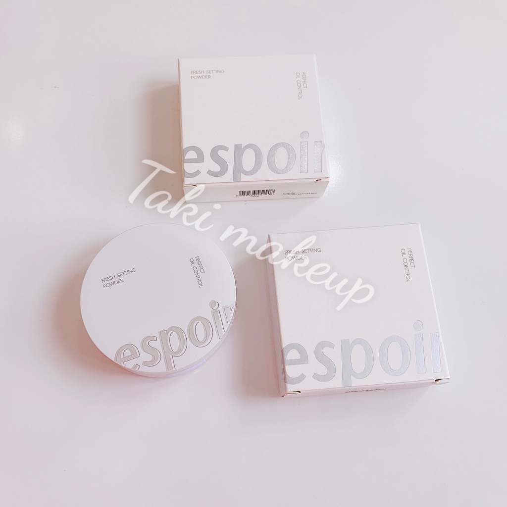 Phấn Phủ Espoir Pro Tailor Be Glow Sheer +Fresh Setting Perfect Oil Control  Powder