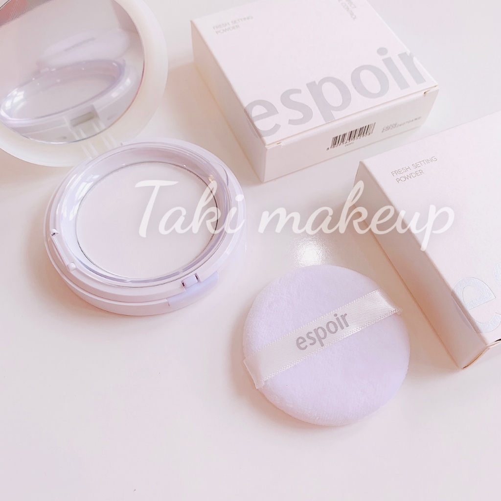 Phấn Phủ Espoir Pro Tailor Be Glow Sheer +Fresh Setting Perfect Oil Control  Powder