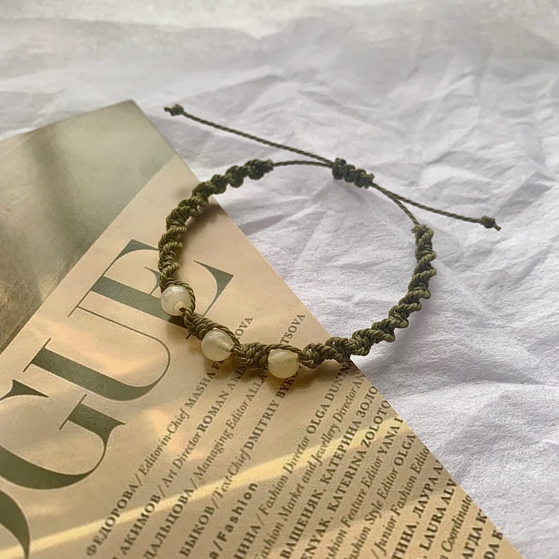 Vòng tay handmade lục lạp