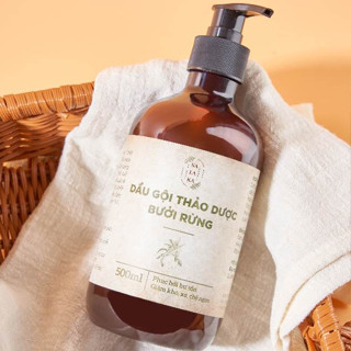 Dầu Gội Bưởi Rừng 500ML Giúp Mọc Tóc Nhanh Dài, Giảm Gãy Rụng, Mềm Mượt Chắc Khỏe SALAKA