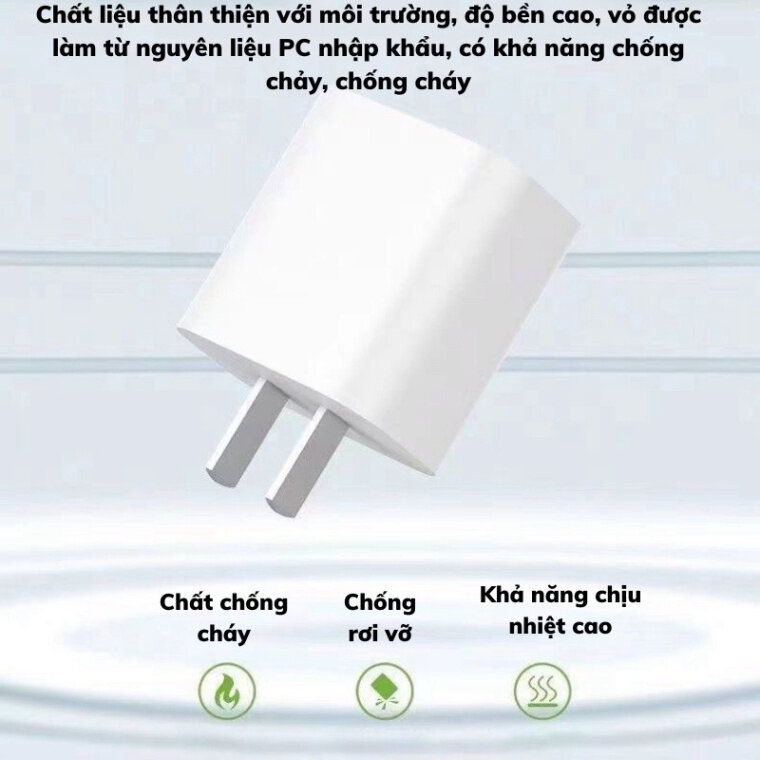 Bộ Sạc Nhanh PD 20W Tích Hợp Cho IP 6 7 8 8plus X xsmax 11 11 Promax 12 Promax 13 13 Promax 14 plus Promax Bảo Hành 1 1/