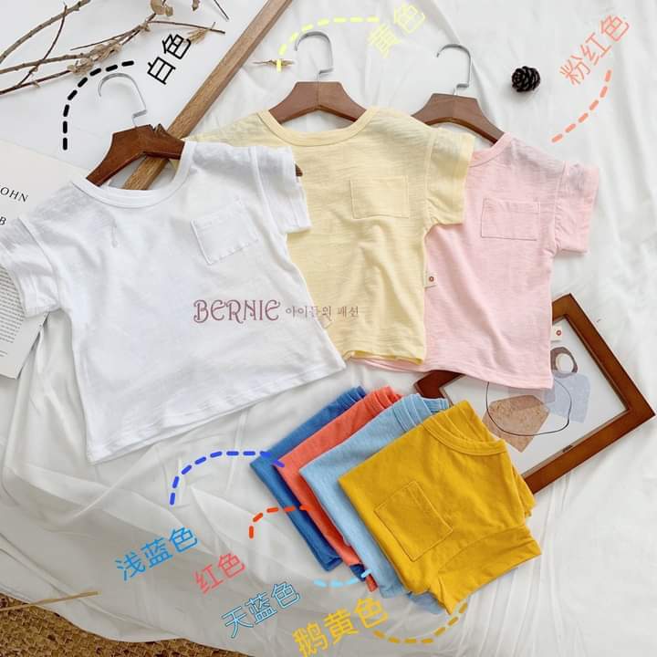 CÒN ÍT XẢ KHO form TO NGANG áo cộc tay xước thun cotton mềm mát bé trai bé gái shop NEM