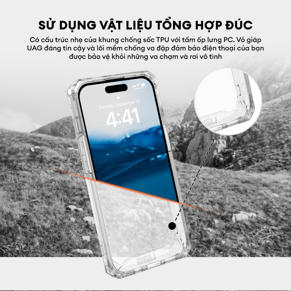 Ốp Lưng Chống Sốc UAG Plyo Cho iPhone 15 Plus [6.7 INCH]